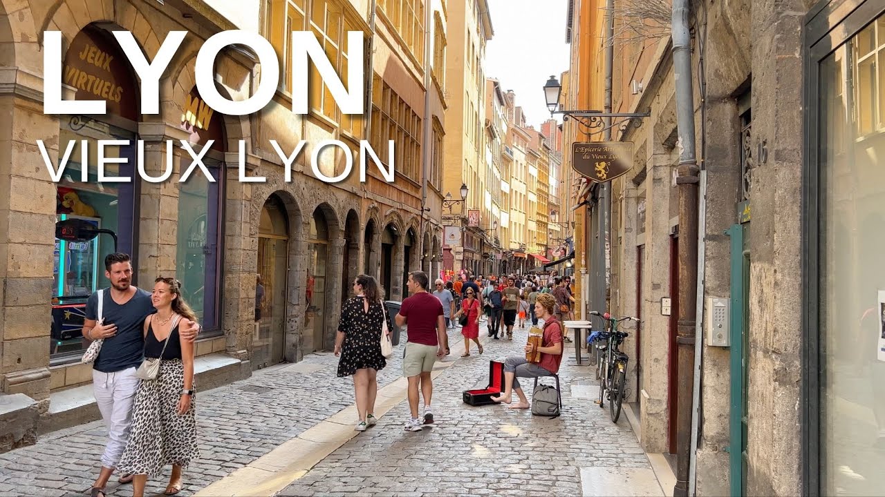 Explore Vieux Lyon in 4K 🇫🇷