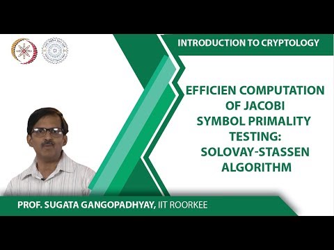 Efficien Computation of Jacobi Symbol Primality Testing:Solovay-Stassen Algorithm