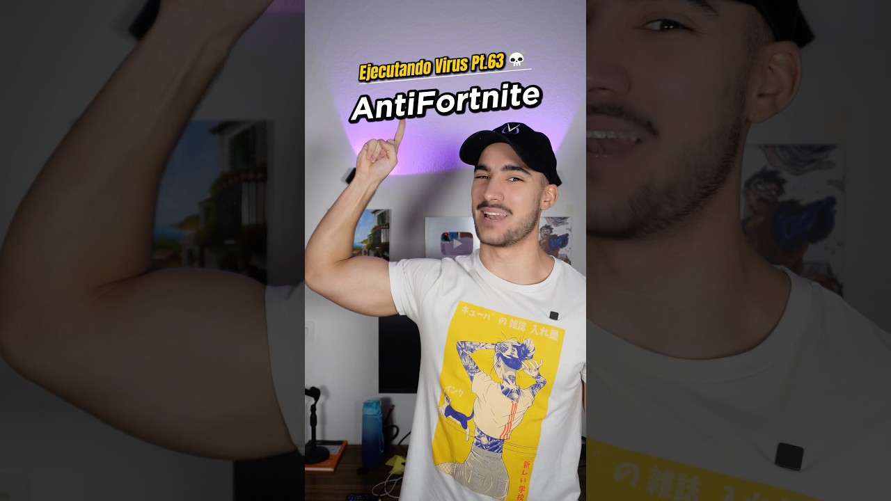 Ejecutando Virus Pt.63: AntiFortnite⛏️ | Overtips