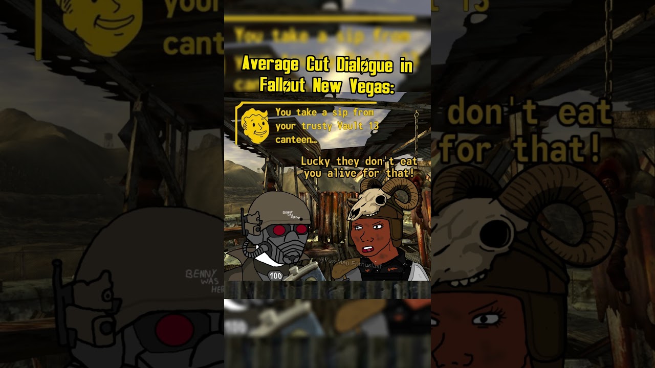 Fallout New Vegas: Funny Cut Dialogue Moments 🎮