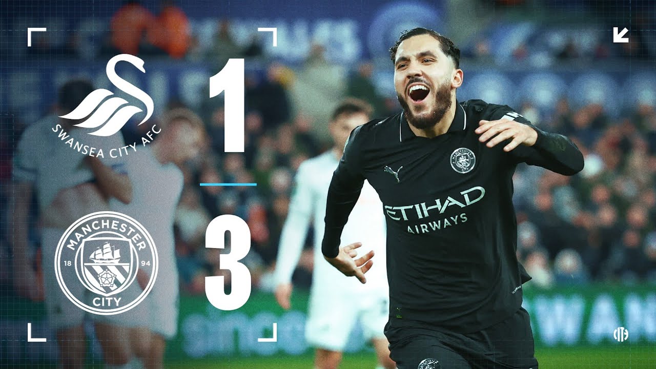 Man City Advances to Carabao Cup Quarters with 3-1 Win Over Swansea ⚽