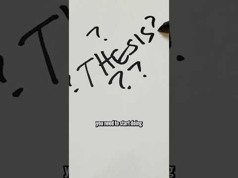 Easy THESIS Trick (DBQ/LEQ)