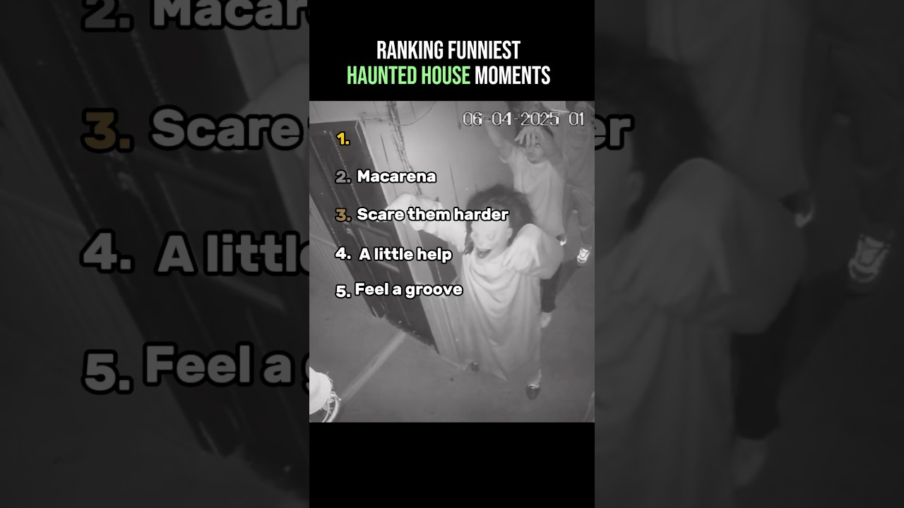 Top Funny Haunted House Moments 😂