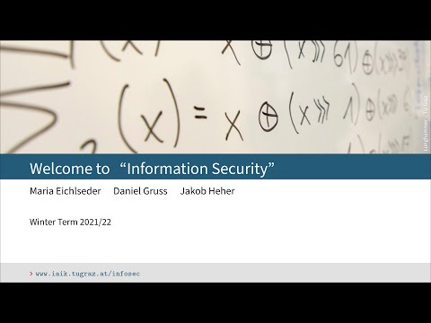 InfoSec L3 - Crypto 3 - Asymmetric Cryptography