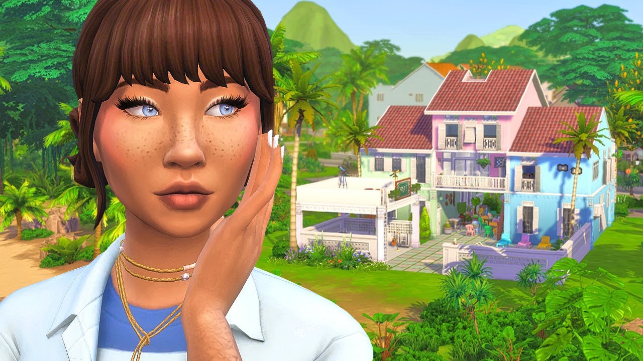 Amoureuse de son locataire 😳 | Sims 4 Affinités #1