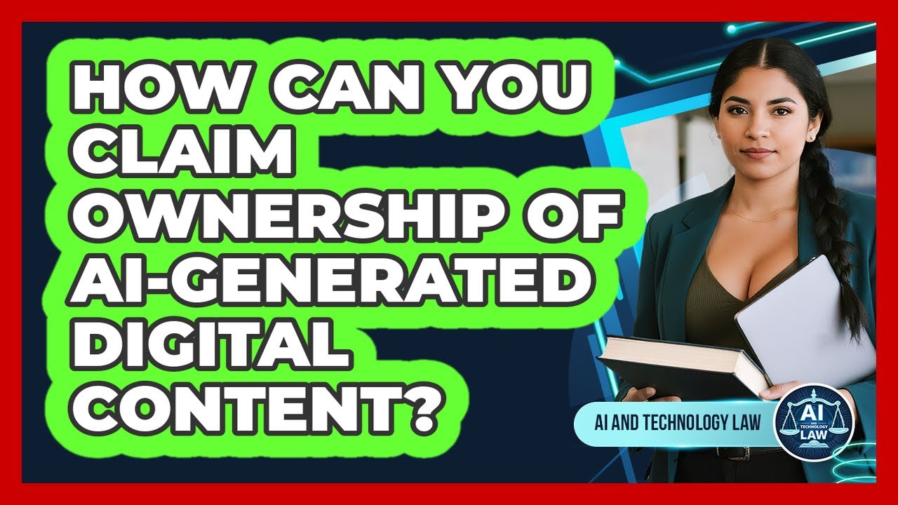 Ownership Rights for AI-Generated Digital Content: What You Need to Know 🧠