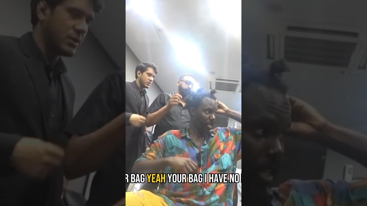 Black Man Visits Pakistan for Hair Styling ✂️