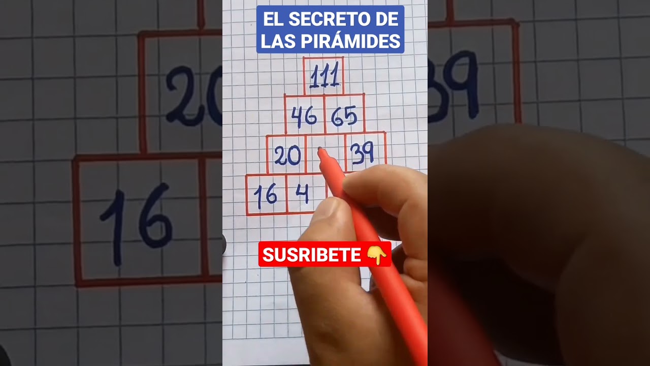 ¡Descubre el Secreto de las Pirámides! 🏺 Reto Matemático para Mentes Curiosas