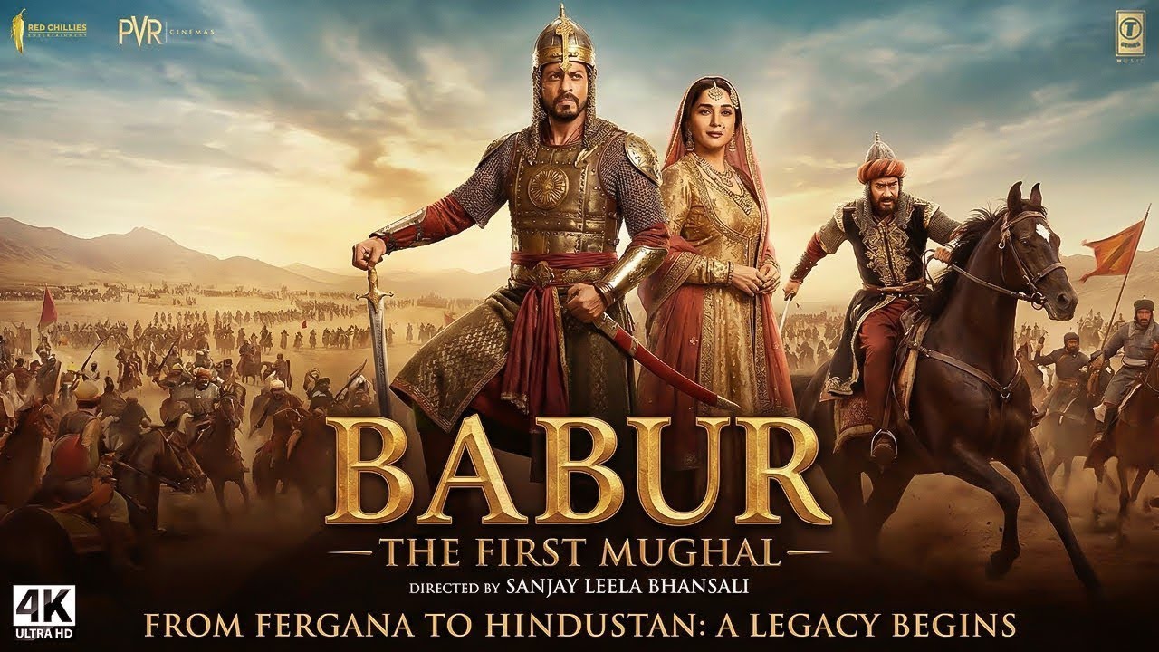 Babur: The First Mughal (2025) | SRK, Ajay, Madhuri