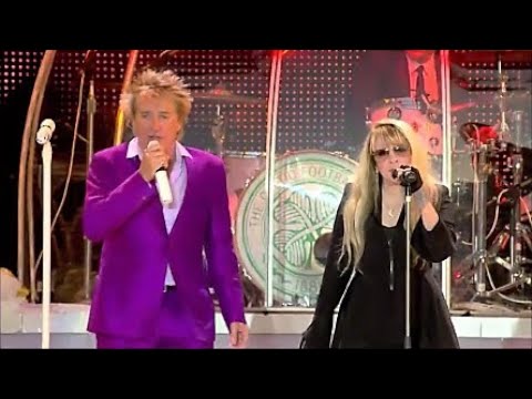 Rod Stewart & Stevie Nicks Live 'Young Turks' 2011 🎸