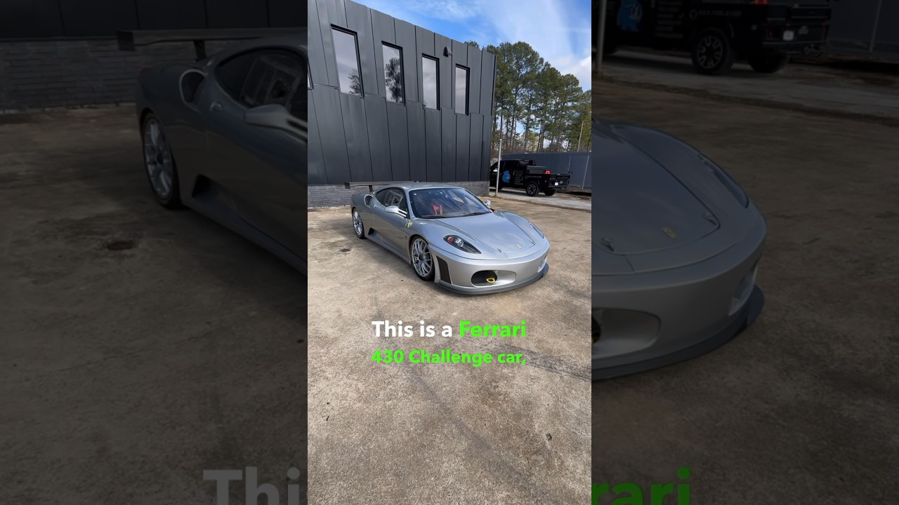 Ferrari 430 Challenge - Amazing Race Car! 🚗