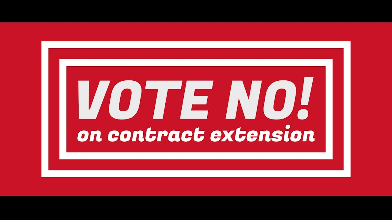 CUPW 730 - Contract Extension Vote 'No!' Recommendation