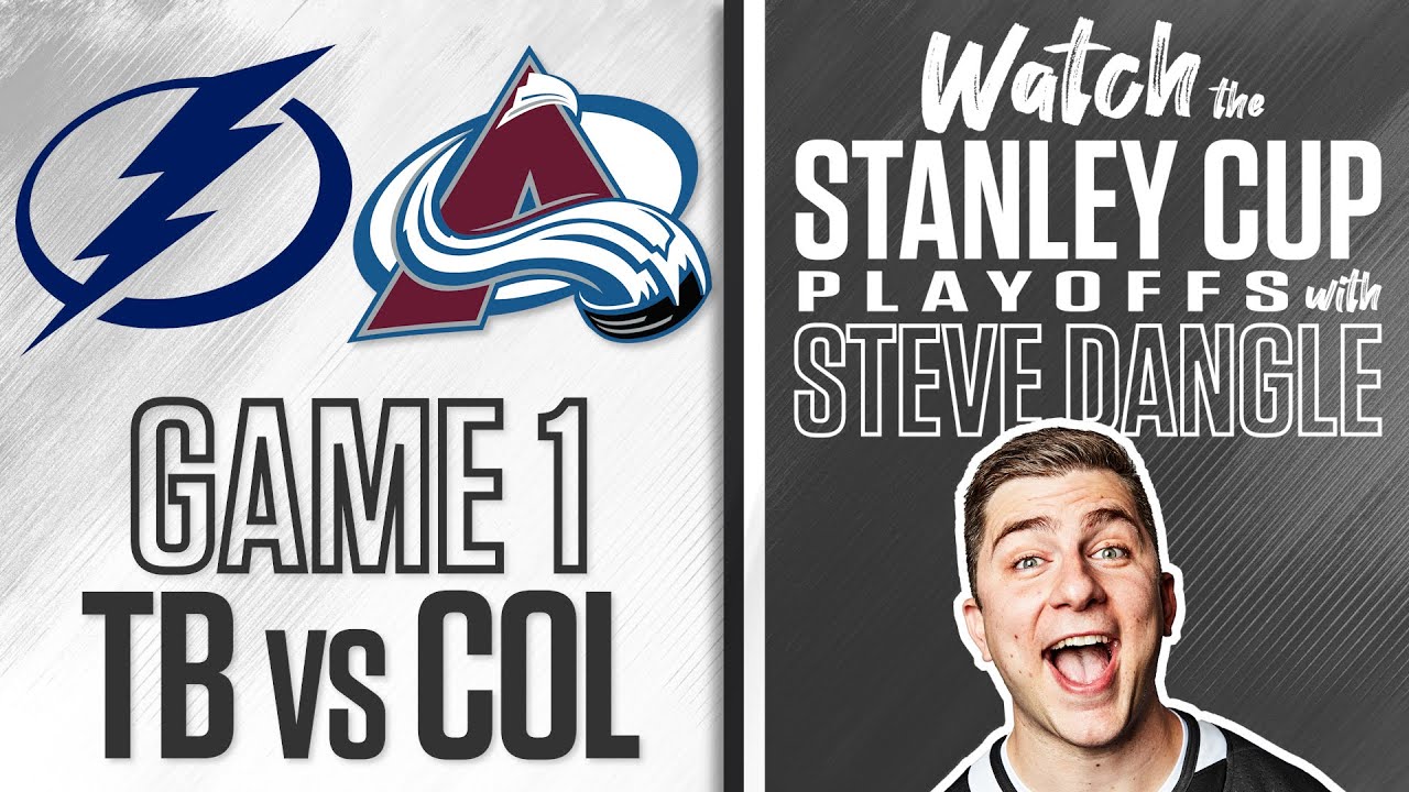 Stanley Cup Final Game 1: Avalanche vs. Lightning 🏒