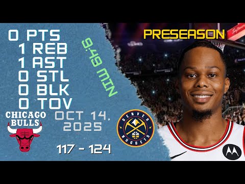 Isaac Okoro Player Full High Lowlights vs NUGGETS 14 10 2025 NBA PRESEASON Game