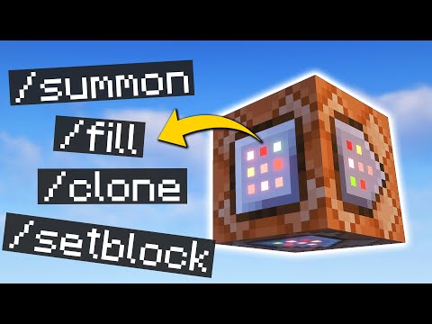 10 Minecraft Commands EVERY BEGINNER Should Know!