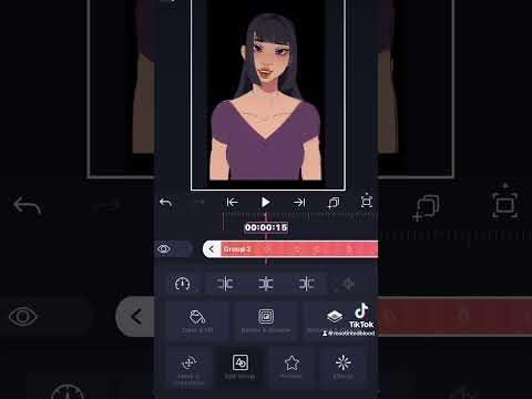 Not even that many layers tbh #animation #digitalart #tweening #alightmotion #edits