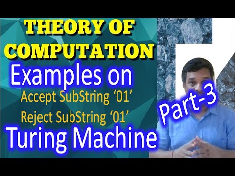 Examples on Turing Machine (Part 3)|| ToC|| Studies Studio