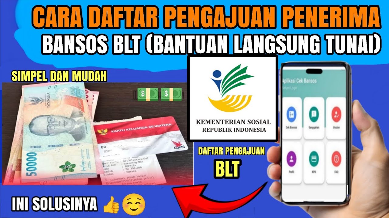 Daftar dan Cek BLT 2025 Online Lewat HP π±