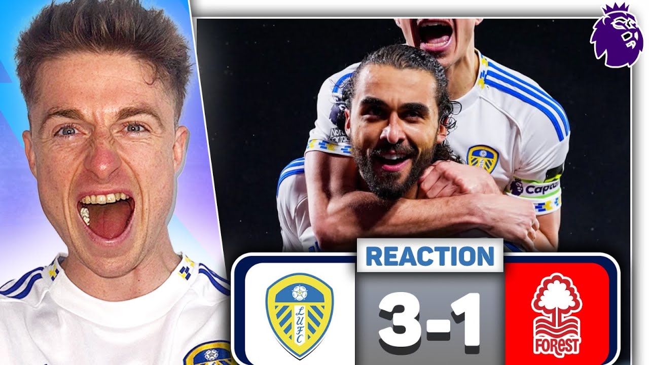 Leeds United 3-1 Nottingham Forest: Match Reaction ⚽