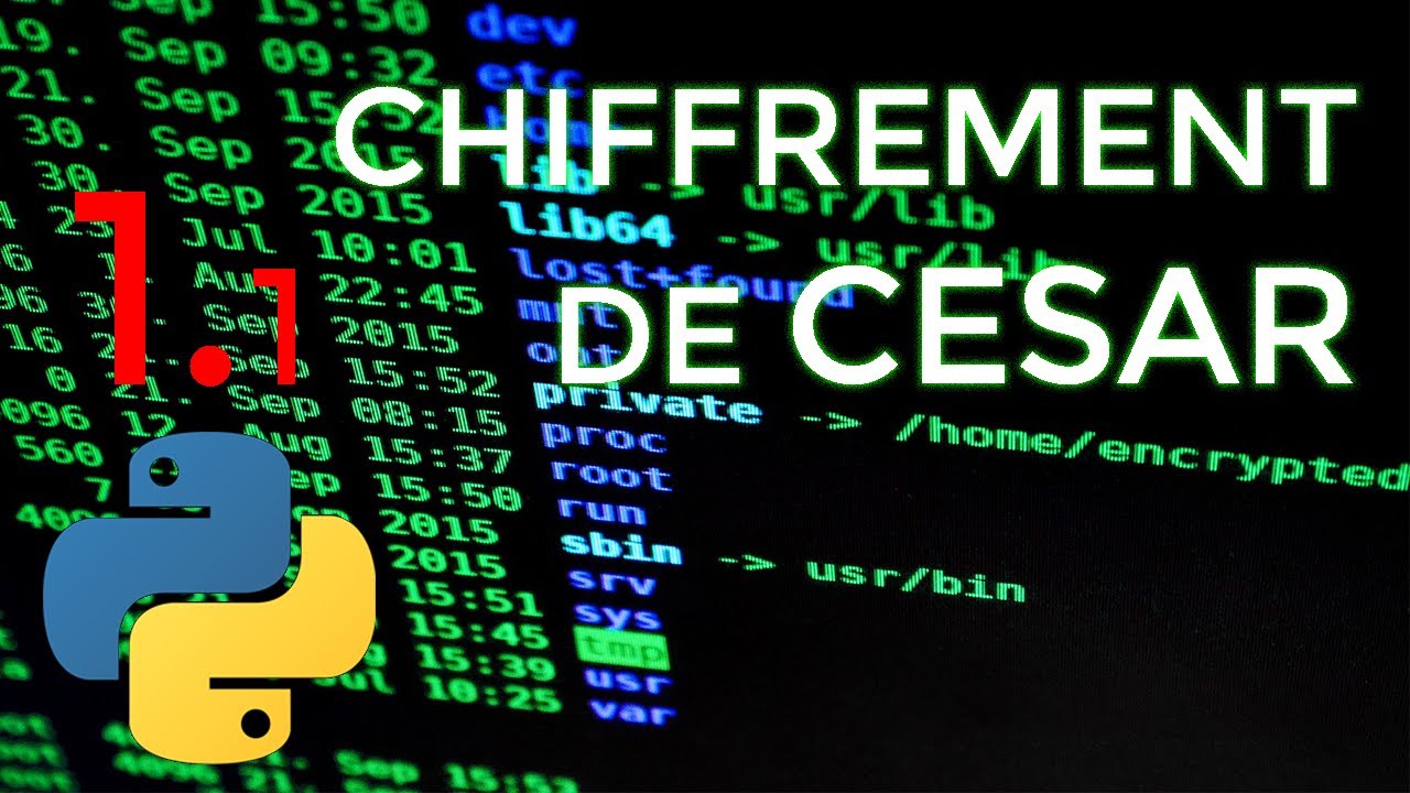 Apprenez la Chiffrement de César en Python : Guide Facile pour Débutants 🔐