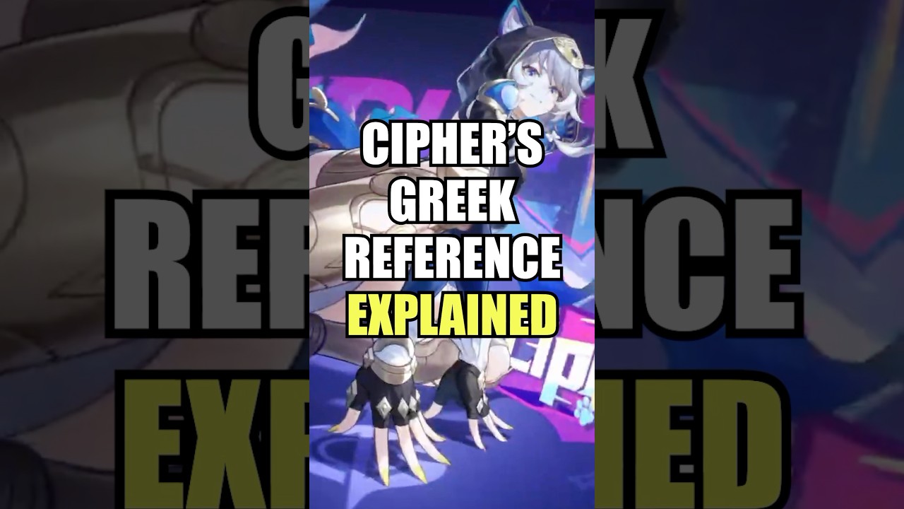 Unveiling Cipher’s Greek Roots & Rise in Honkai: Star Rail 🚀