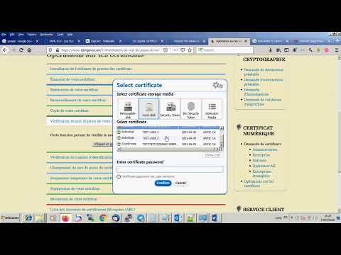Convertion de votre certificate ANTIC au format PFX ou PKCS12