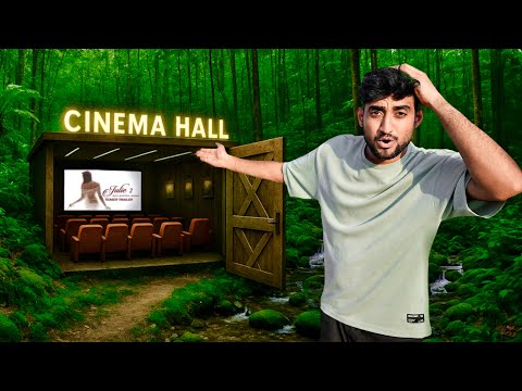 We Made a Luxury Movie Theatre Inside Jungle