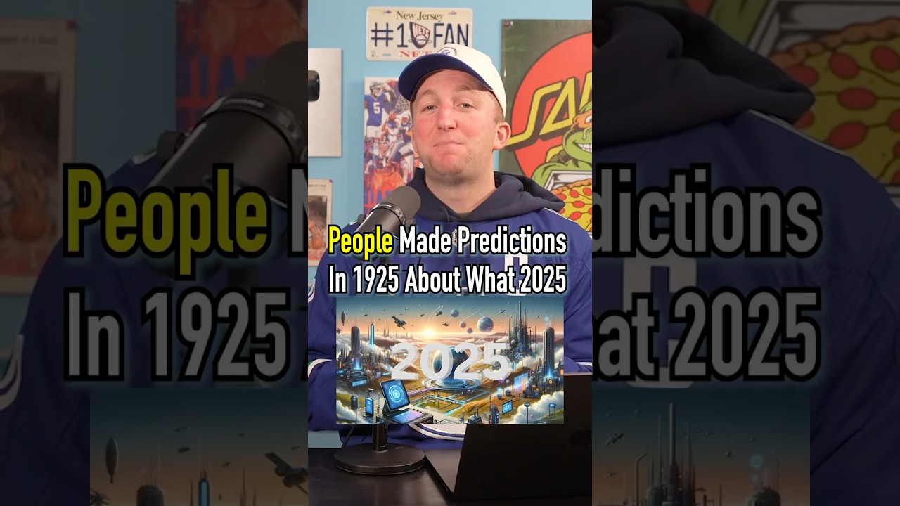 Were These Predictions From 100 Years Ago Accurate? #shorts #prediction #future #2025