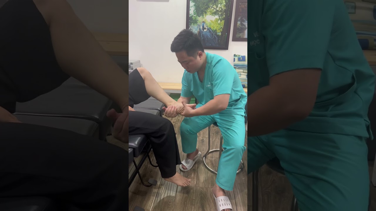 Chỉnh Trật Bàn Chân Hiệu Quả tại Trung Tâm CSSK YHCT VŨ MẠNH 🦶