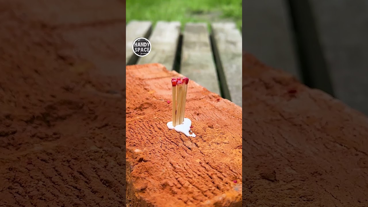 Pros Use This Match Fastening Trick! #tricks #tips #diy