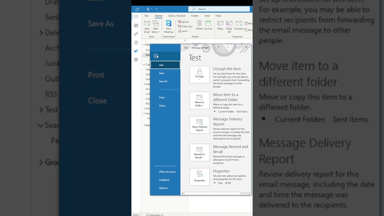 How to Recall Sent Emails in Outlook 📧 (Works Before They're Opened)