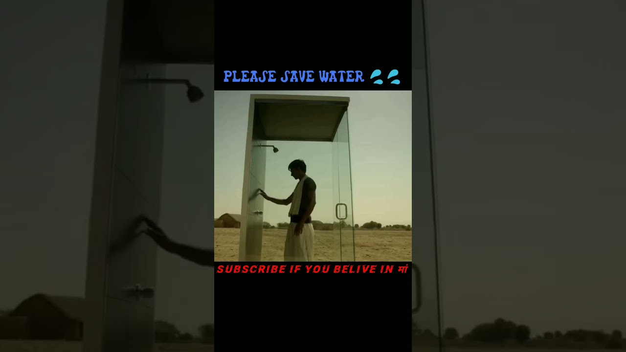 Urgent Message: Save Water Today π§ | Easy Tips in Hindi & English