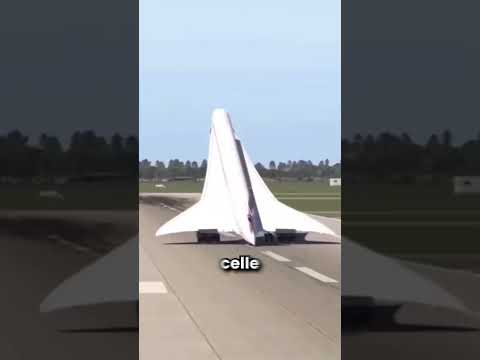 Pourquoi le Concorde avait un nez si long et pointu pour voler à grande vitesse