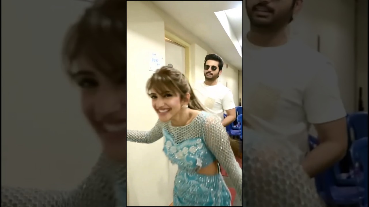 Sreeleela's Hilarious Prank on Nithiin 😂