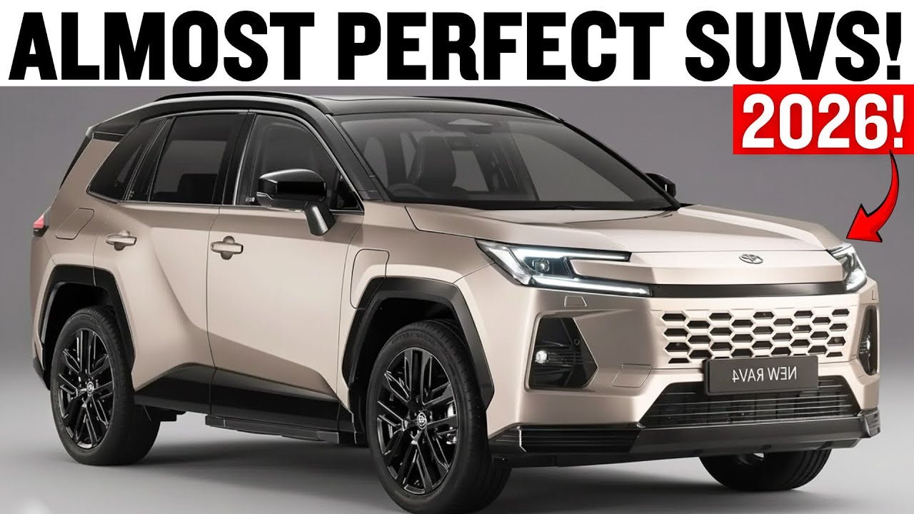 Top 7 SUVs Experts Recommend for 2026 π