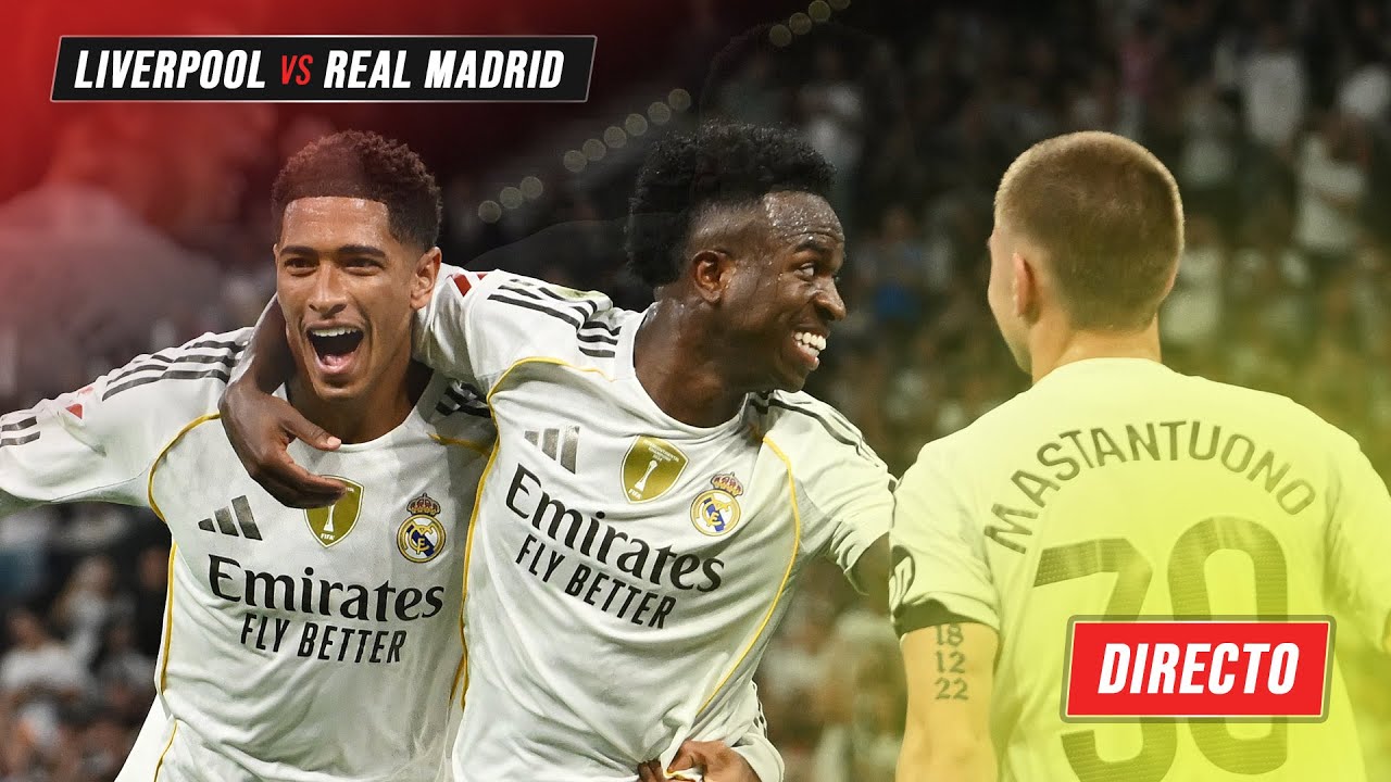 Liverpool vs Real Madrid en vivo: Sigue la transmisión en directo de la Champions League