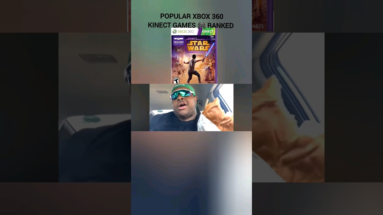 Top Rated Xbox 360 Kinect Games 🎮 #shorts