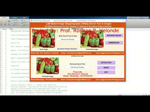 LSB Based Image Steganography Using Matlab Source Code | Hiding Secret Text In Image Using LSB