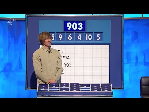 Dr Tom Crawford and the crazy way he got 903 in the numbers round this day (UK) March 2025