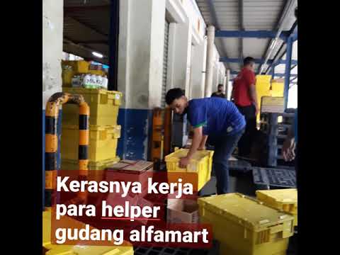 Pekerja Helper gudang Alfamart #shorts