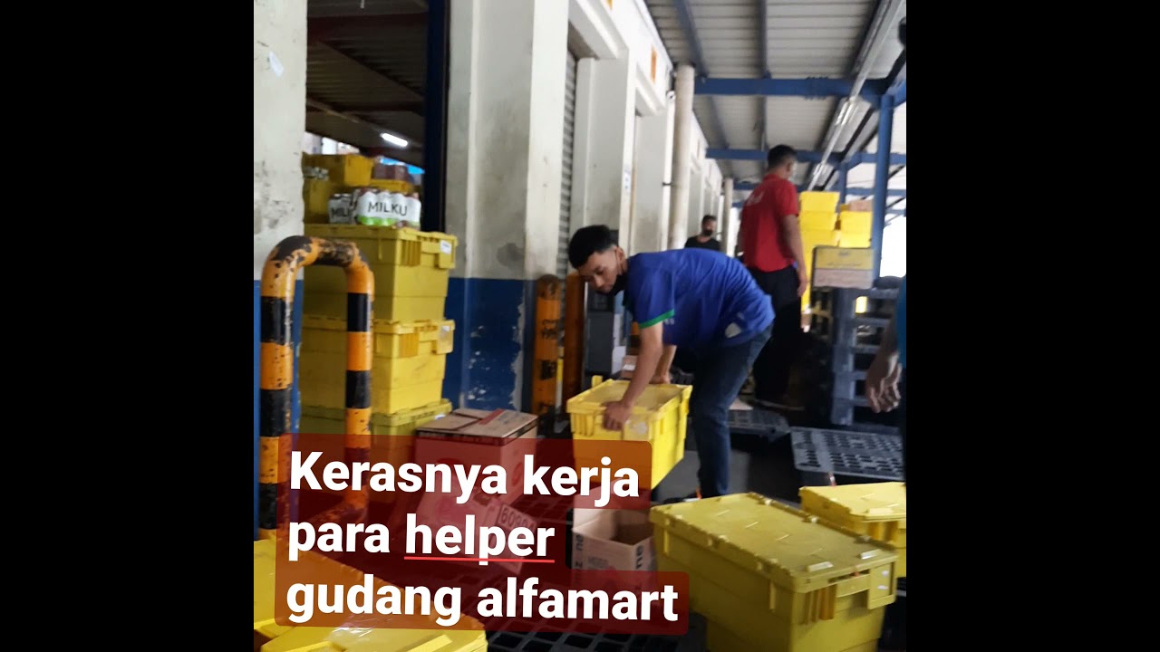Pengalaman Kerja Helper Gudang di Alfamart 🚚 | YouTube Shorts