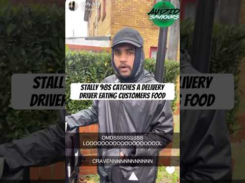Stally 98s Catches A Uber Driver Eating The Customers Food #Stally98s #98s