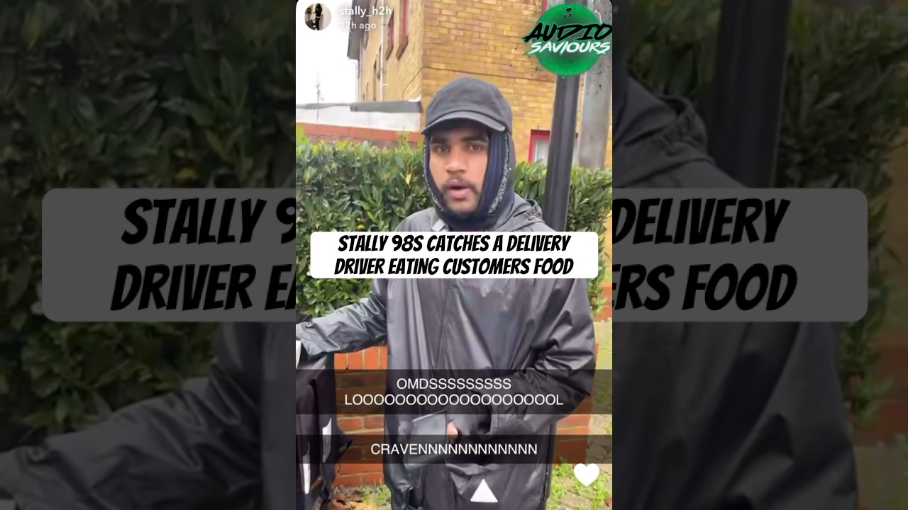Stally 98s Catches Uber Driver Eating Customer’s Food 🍽️