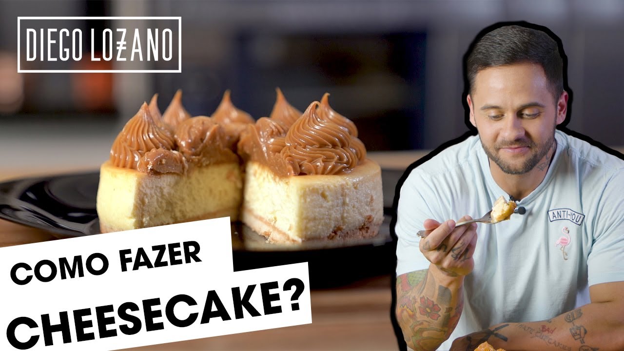 Como Fazer um Cheesecake - Chef Diego Lozano