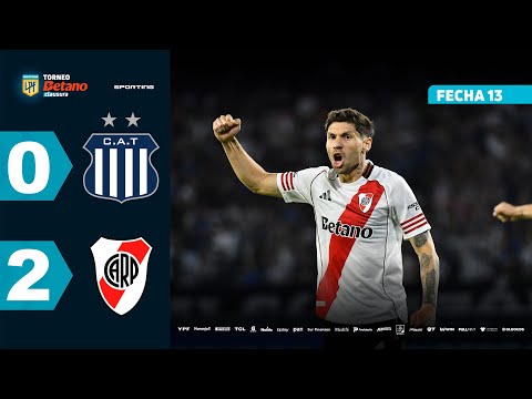 TALLERES 0 - 2 RIVER | Resumen del partido | #TorneoBetano Clausura 2025