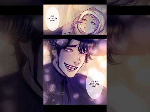 thinking of rumiโs parents #kpopdemonhunters #kdh #kpdh #sonyanimation #netflix #procreate #rumi