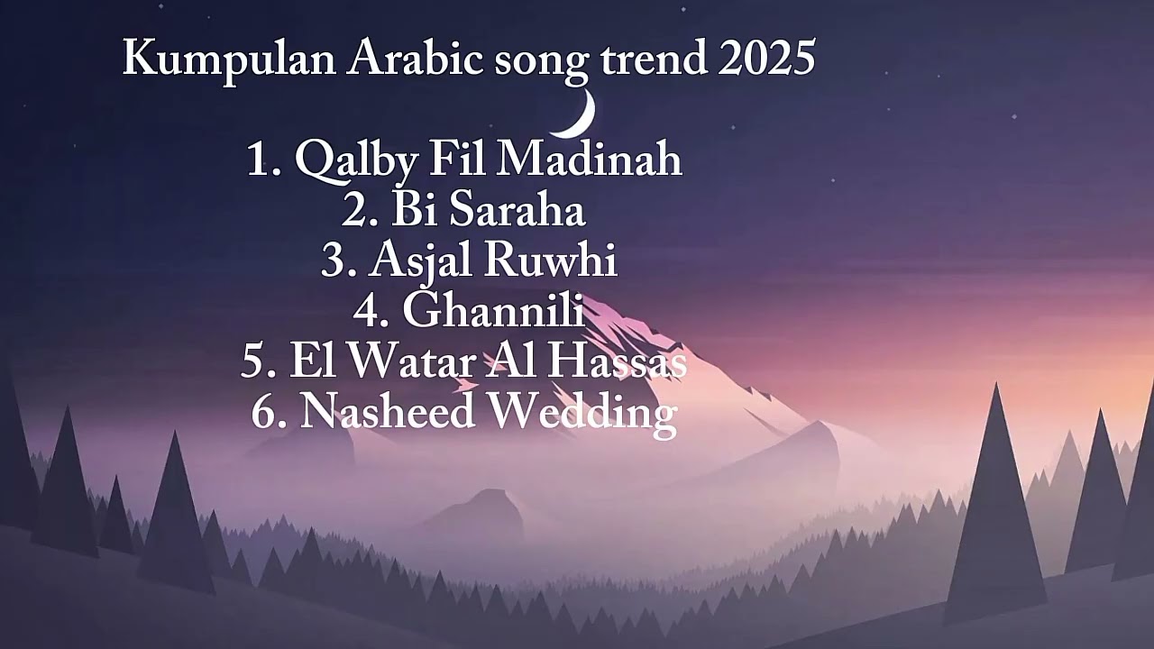 Top Arabic Songs Trend 2025 ๐ถ