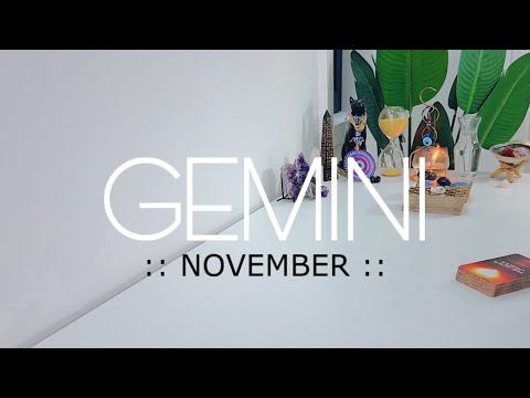 Gemini ♊️ NOVEMBER | The Chemistry Is Too Strong To Not Come Back Together! - Gemini Tarot Reading