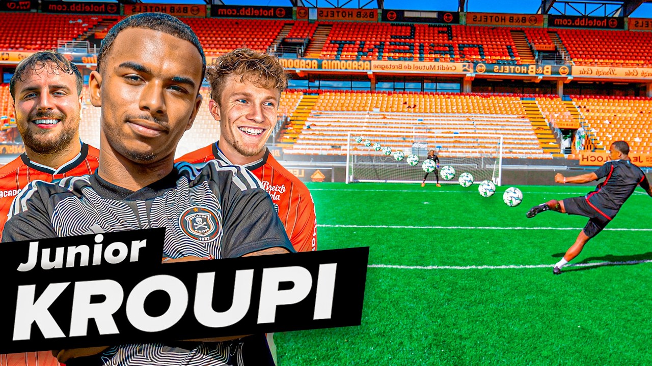 Le Futur de l’Équipe de France à 19 ans : Rencontre avec Junior Kroupi ⚽