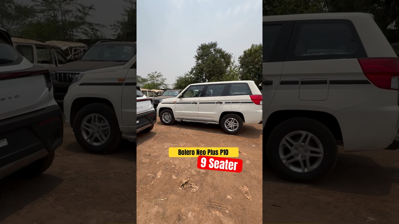 Bolero Neo Plus 9-Seater SUV 🚙